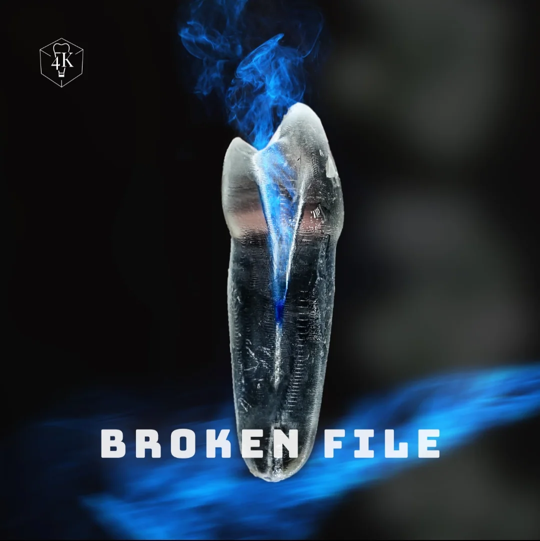Broken File — Straight Canal — image 1 of 4